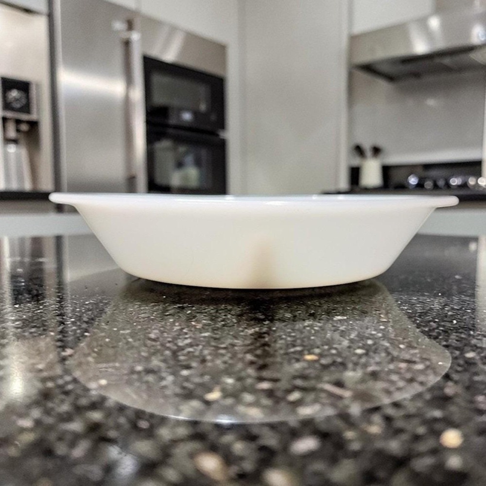 Glasbake Milk Glass Divided Casserole Dish‎ J2352, Vintage White Oval Ovenware